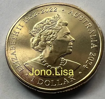NEW 2024 $1 Coin Uncirculated Australian One Dollar Coin Queen Elizabeth II JC • $10.50