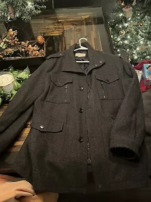 Michael Kors Pea Coat Mens Gray Size Large • $49.99