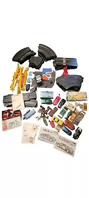 Vintage Slot CarTrackAccessories 1/32 Scale Lot  Monogram Aurora Strombecker • $545