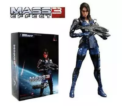 Mass Effect 3 Ashley Williams Play Arts Kai Action Figure B8 • $51.47