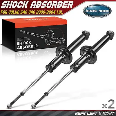 2x Rear Driver & Passenger Shock Absorber For Volvo S40 V40 2000-2004 L4 1.9L • $46.99