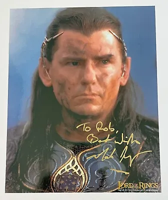 MARK FERGUSON Authentic Signed 8x10 Photo: Lord Of The Rings Gil-Galad Autograph • £9.99