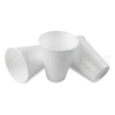 £8.49 • Buy SMALL 7oz Polystyrene Insulated Foam Cups Disposable Poly Tea/Coffee Takeaway