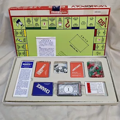Monopoly Hong Kong Edition 1990s Board Game - COMPLETE - China Chinese Rare • $59.99