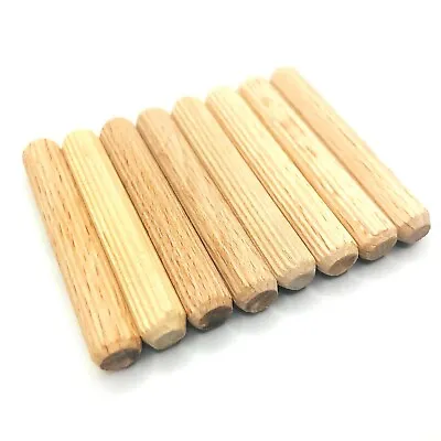 Replacement Wooden Dowel Pins For IKEA Part 101356 (SONGESAND MALM) - Pack Of 8 • £7.21