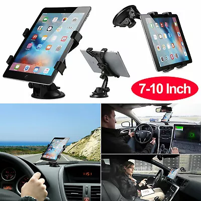 $13.48 • Buy 360° Tablet Car Windshield Mount Holder Desk Bracket For 7 -10  Tablet Phone GPS