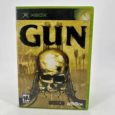 2005 Vintage Gun Original Xbox Video Game Complete CIB Tested  • $7.95