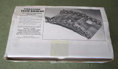 ARMORCAST TERRAFORM RESIN SCENERY - TECH BRIDGE (40K INFINITY WARZONE Etc.) • £29.95