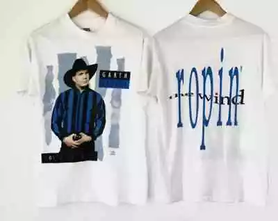 1991 Garth Brooks Vintage Country Music Tour T-Shirt • $19.99
