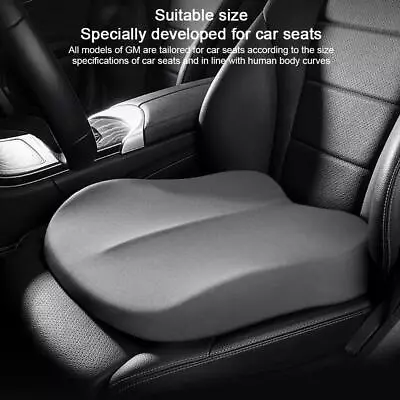 Car Main Driver Seat Booster Seat Cushion Memory Foam Seat Booster Cushion B7F6 • £19.16