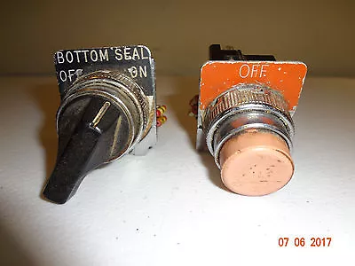 Vintage Retro Cutler Hammer Industrial Switches Industrial Salvage • $25