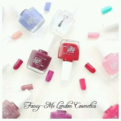 MAYBELLINE Forever Strong Superstay 7Day GEL NAIL NEW COLOUR COLECTION FREE POST • £3.99