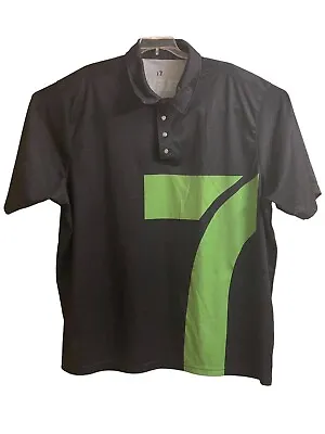 7-11 Seven Eleven Employee Uniform Work Polyester Polo Shirt Size 4XL • $17.99