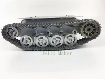 New Aluminum Robot Tank Chassis Tracked Vehicle For Arduino Robotics DIY • $220