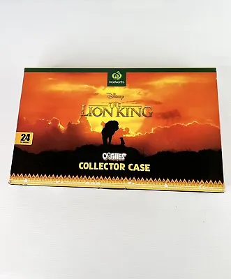 Disney The Lion King Ooshies Collecter Case 24 Complete Full Set Woolworths  • $25.95