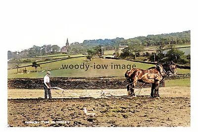 £2.20 • Buy Ptc2184 - Yorks. - Farmer Using Horse & Plough, Farnley Tyas Village - Print 6x4