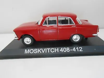 Moskvitch 408 412 Model Car 1/43 1:43 Miniature Miniature Car • $8.63
