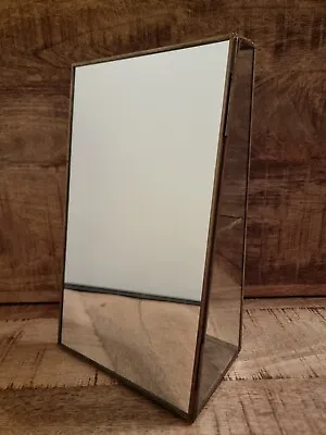Nkuku Bequai Brass Mirror Cabinet • £40