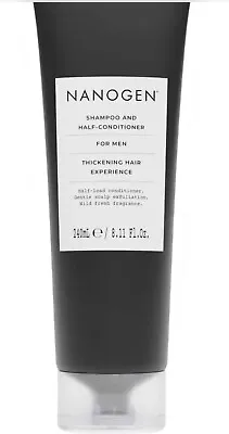 Nanogen Hair Thickening Treatments For Men Shampoo And Half-Conditioner 240ml • £9.50