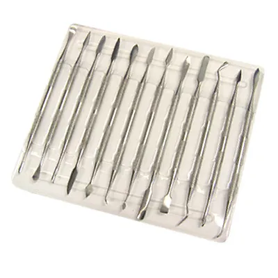 £5.20 • Buy 12Pc Stainless Steel Wax Carving / Sculpting / Soap / Clay Modelling Tool Set