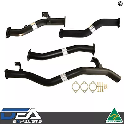 3  DPF Back Exhaust With Pipe Only Suit 79 Series Landcruiser VDJ79R V8 Ute My17 • $400