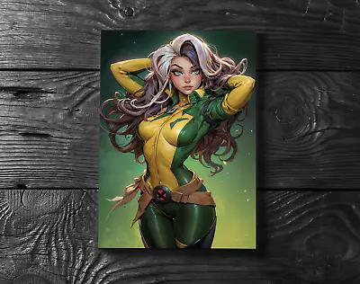 Sexy Rogue X-men Marvel Comic MCU Art Anime Poster Print - No Frame • $24.99
