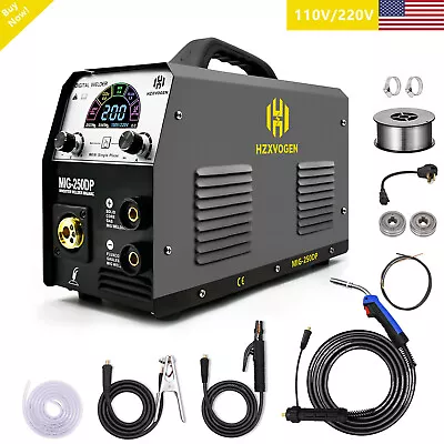 200A 4in1 ARC TIG MIG Welder Aluminum MIG Welding Machine 110V/220V Gas Gasless • $229.99