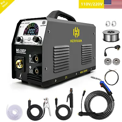 4IN1 MIG Welder 200A 110V/220V ARC Lift TIG MMA Welding Machine Gas Gasless IGBT • $219.99