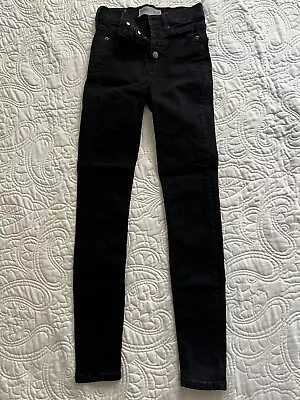 Mudd High Rise Black Denim Size 0 High Rise. One Owner Smoke Free. Perfect • $8.01