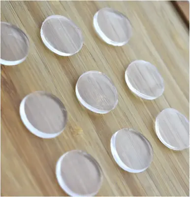 $22.69 • Buy Extremely Soft Clear Glass Table Top Bumper Non-Adhesive,Glass Table Top Spacer,