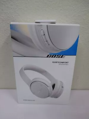 Bose - QuietComfort Wireless Noise Cancelling Over-the-Ear Headphones - White Sm • $245