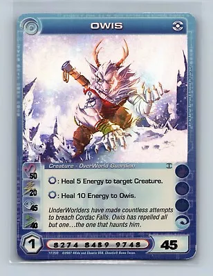 Chaotic TCG - Owis Max Speed - 1st Edition Super Rare Ripple Foil • $75