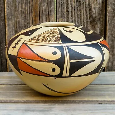 $255 • Buy Hopi Pottery Native American Hand Coiled Pot Artist Adelle Nampeyo