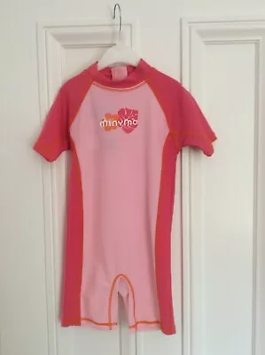 Girls UV UPV 50+ SUN PROTECTION SUIT Pink - 4 Years SWIMMING COSTUME • £12