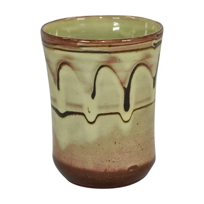 £111.71 • Buy Ray Finch Winchcombe Studio Art Pottery Vintage Brown Earthenware Vase Cup