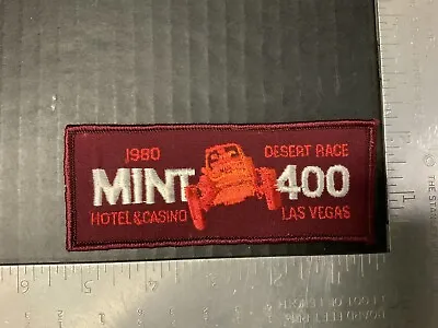 Rare 1980 Mint 400 Las Vegas Desert Race Mint Hotel Patch • $19.99