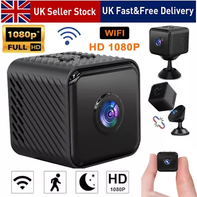 WiFi Nanny Mini Camera Wireless Motion DV HD 1080P Night Vision Security Cam New • £9.99