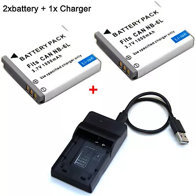 AU Battery / Charger For Canon IXY 10 S 25 IS 30 S 31 S 32 S 110 IS 200 F 930 IS • $20.99