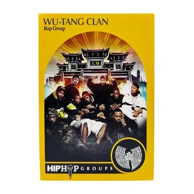 Wu-Tang Clan 1990 NBA Hoops Design Style Hip-Hop Trading Card • $12