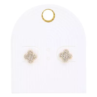 New Gold Dainty Moroccan Shape Post Earrings • $11