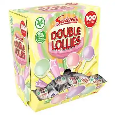 Box Swizzle's Family Double Lollies 100 Pack - Retro - Memory Lane • £10.95