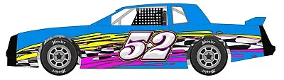 Race Car Wrap Imca4 Cylstreetstocklate Modelopenwheelgraphics Wrap #52 • $279.99