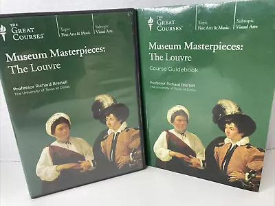 Great Courses Museum Masterpieces The Louvre 2 DVDs Plus Guidebook Education FS • $9.99