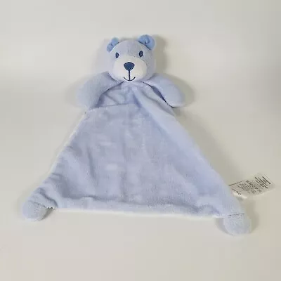 Matalan Blue Bear Blankie Blue Stars Teddy Comforter Baby Soother • £5.48