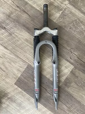 Rock Shox Jett XC Mountain Bike Suspension Fork 1  Silver/Gray Threaded Exclnt • $60