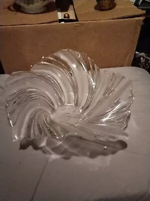 Mikasa Large Crystal Bowl • $80