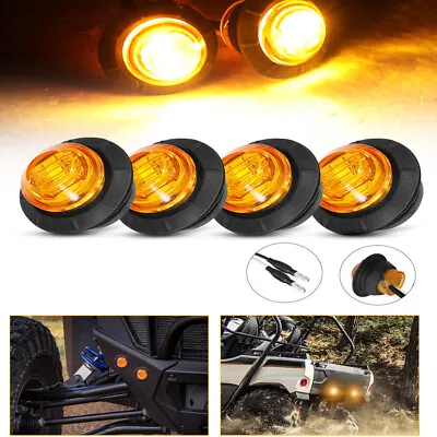 For UTV Polaris Ranger LED Front Back-up Reverse Amber Side Lights X4/8/12/16/20 • $16.98