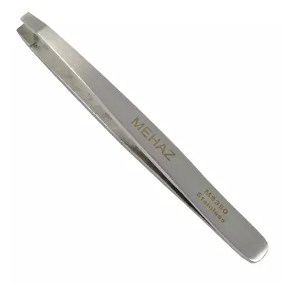 Mehaz Professional Flawless Slant Tweezer #350 Stainless • $18.95