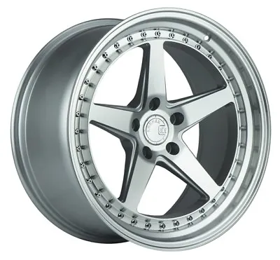 $1069 • Buy AodHan DS05 19x9.5 +22/19x11 +22 5x114.3 Silver Staggered (Set Of 4)