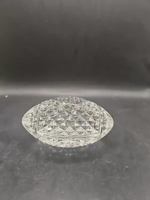 Waterford Crystal 5  Football Paperweight Waterford Etched Into Crystal. • $65